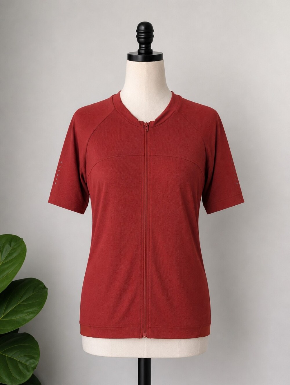 lululemon athletica Short Sleeve Zip Cycling Jersey - Rust